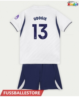 Günstige Tottenham Hotspur Destiny Udogie #13 Heimtrikotsatz Kinder 2026-27 Kurzarm (+ Kurze Hosen)
